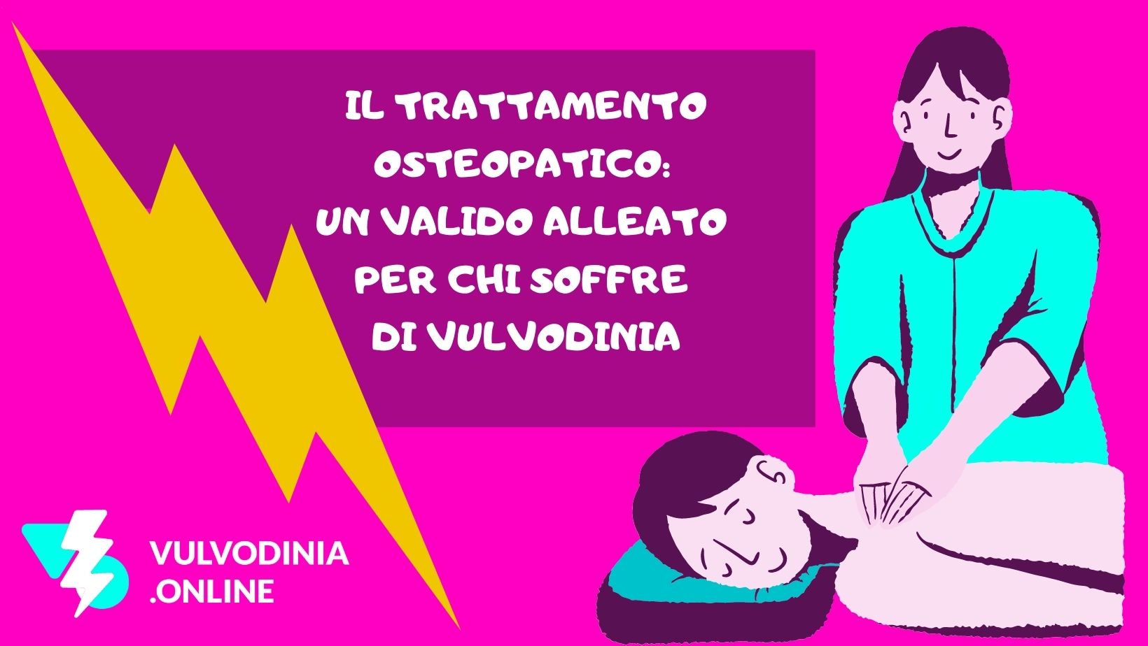 Trattamento osteopatico alleato nella terapia per la vulvodinia